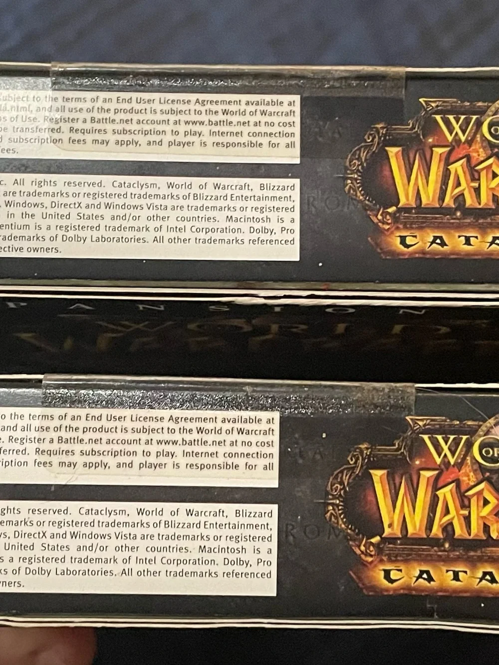 Blizzard World of Warcraft: Cataclysm Expansion